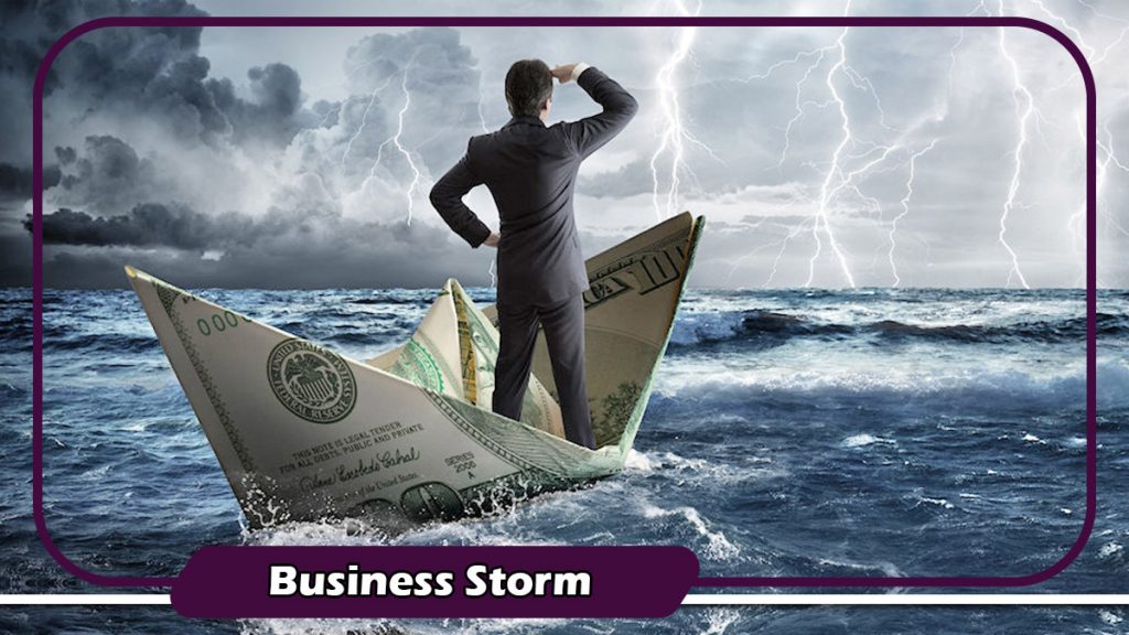 Storm in business